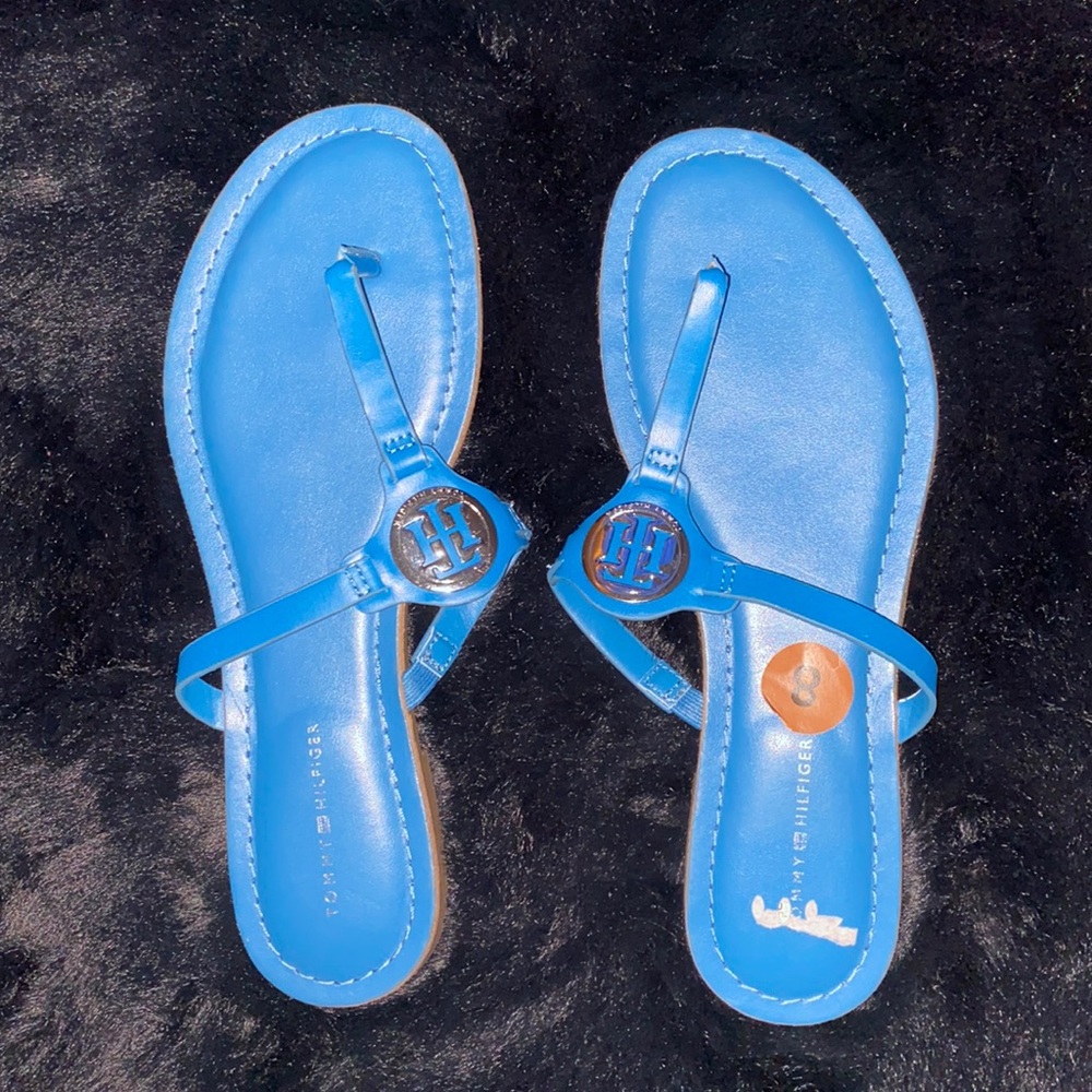 Women’s blue slide